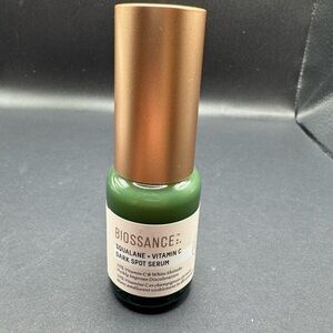 NWT Biossance Squalane + Vitamin C Dark Spot Serum - 0.5 fl oz